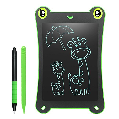 Pizarra electronica lcd para niños 8.5 pulgadas bloc de dibujo 2 imanes 2 plumas para garabatear